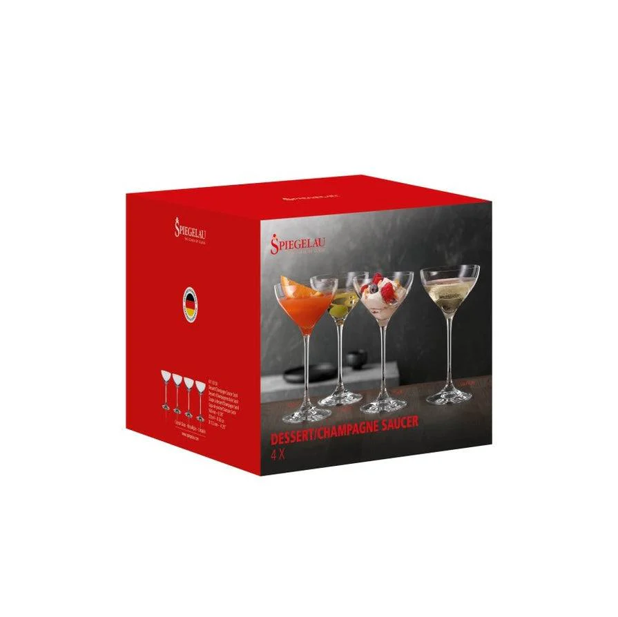 Special Champagne Saucers 250ml, Set of 4 - Image 8