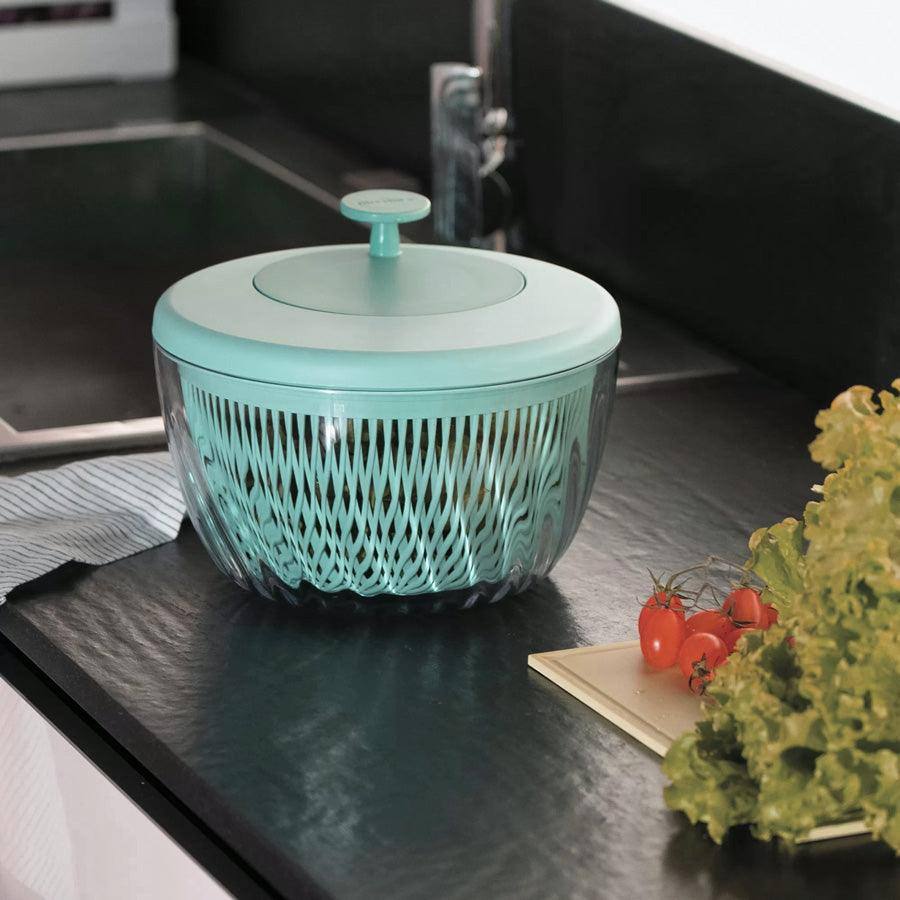 Spin & Store Salad Spinner - Olive Green - Image 2