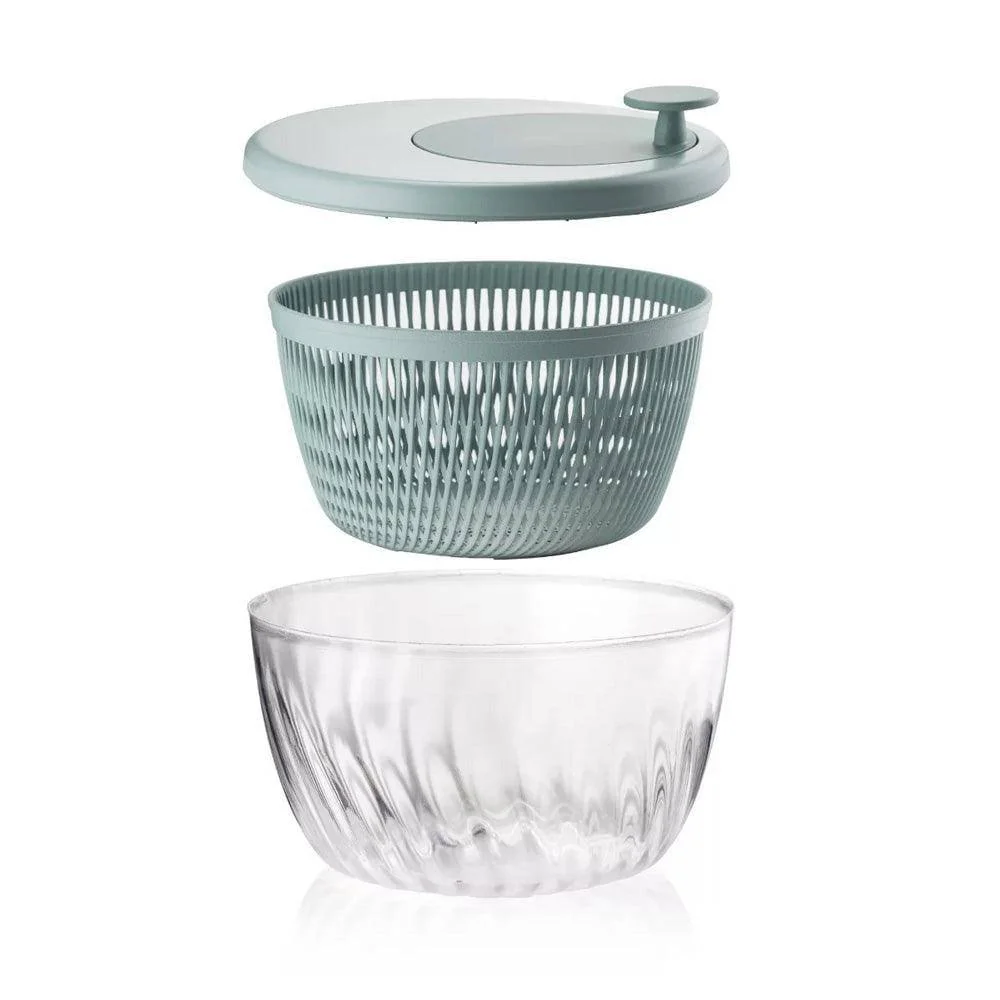 Spin & Store Salad Spinner - Olive Green - Image 3