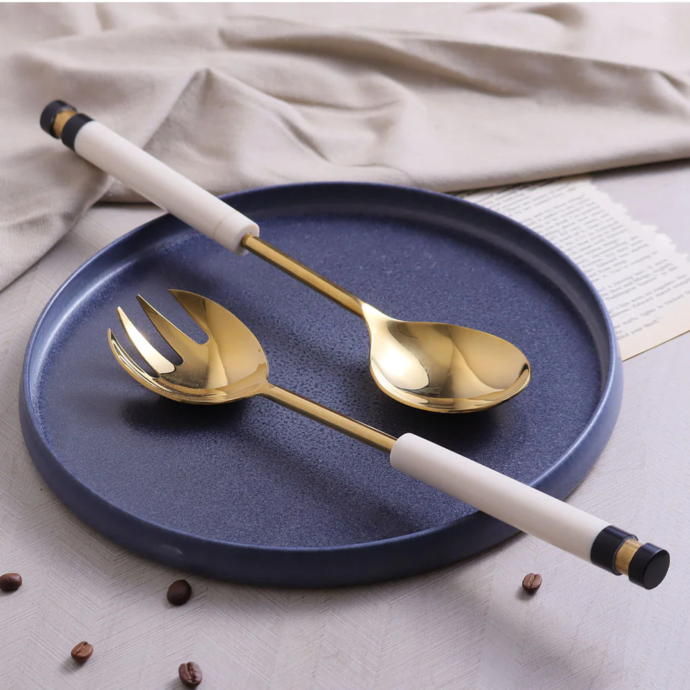 Spira Serving Set - Gold - Image 4