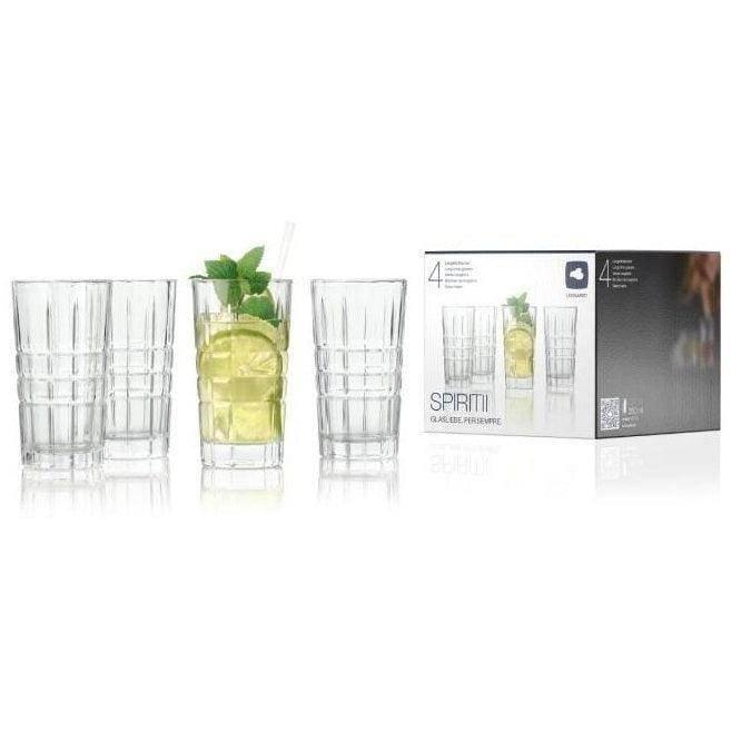 Spiritii Long Drink Tumblers 260ml, Set of 4 - Image 5