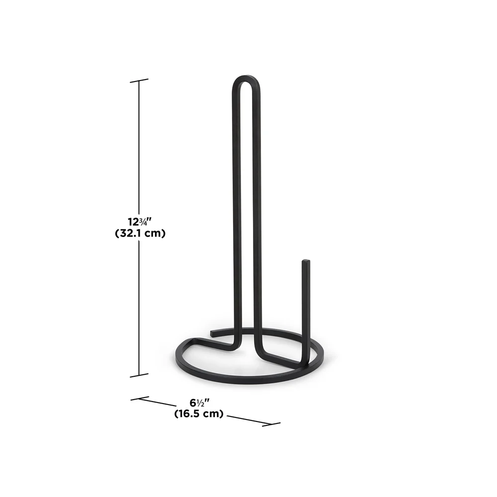Squire Paper Towel Holder - Black - Image 9