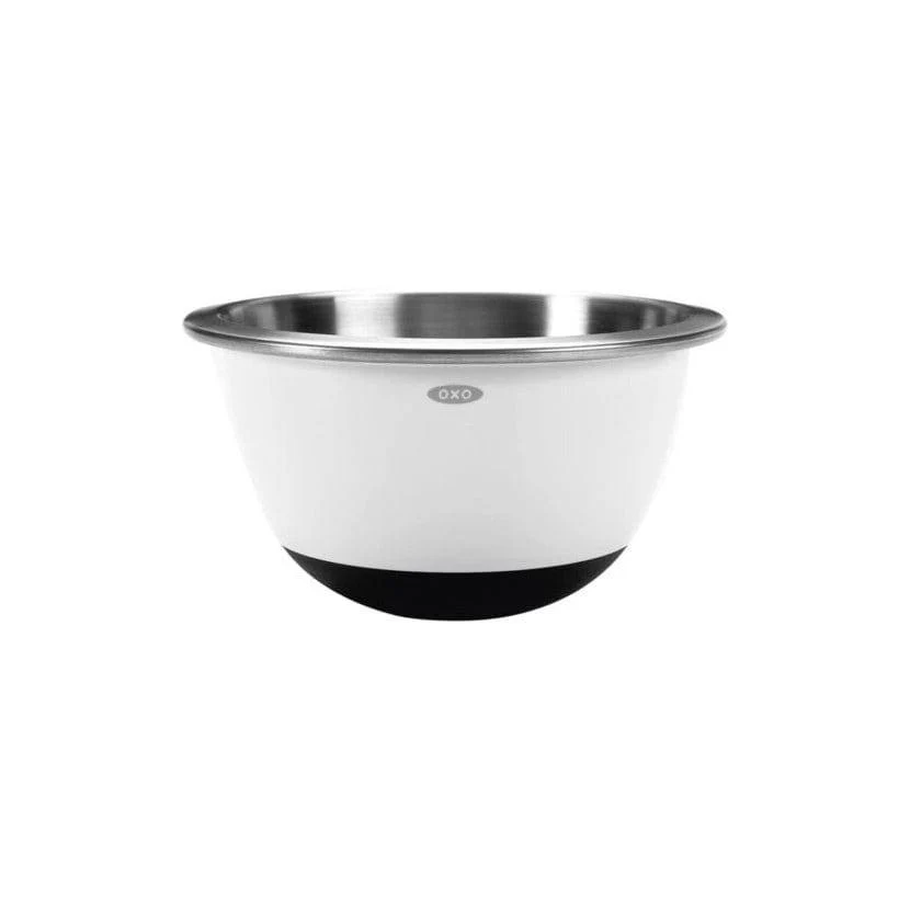 Stainless Steel Mixing Bowl Small - White - Image 3