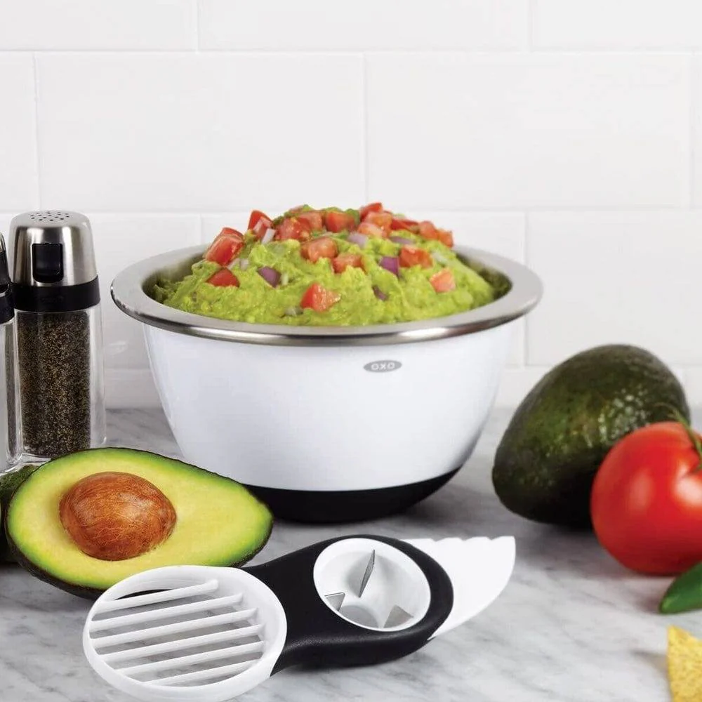 Stainless Steel Mixing Bowl Small - White - Image 4