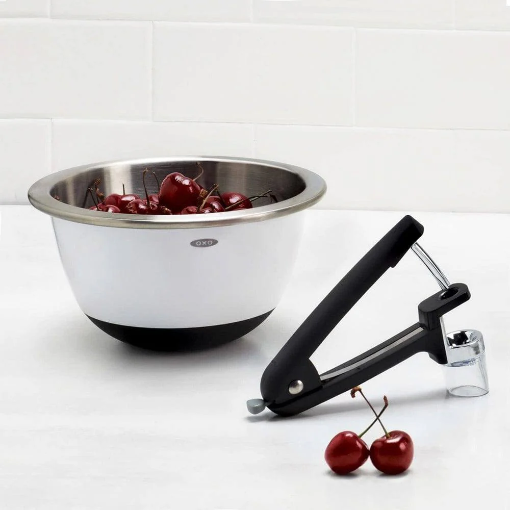 Stainless Steel Mixing Bowl Small - White - Image 5