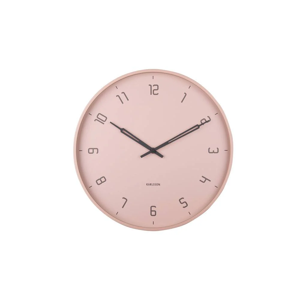 Stark Wall Clock 40cm - Faded Pink - Image 3