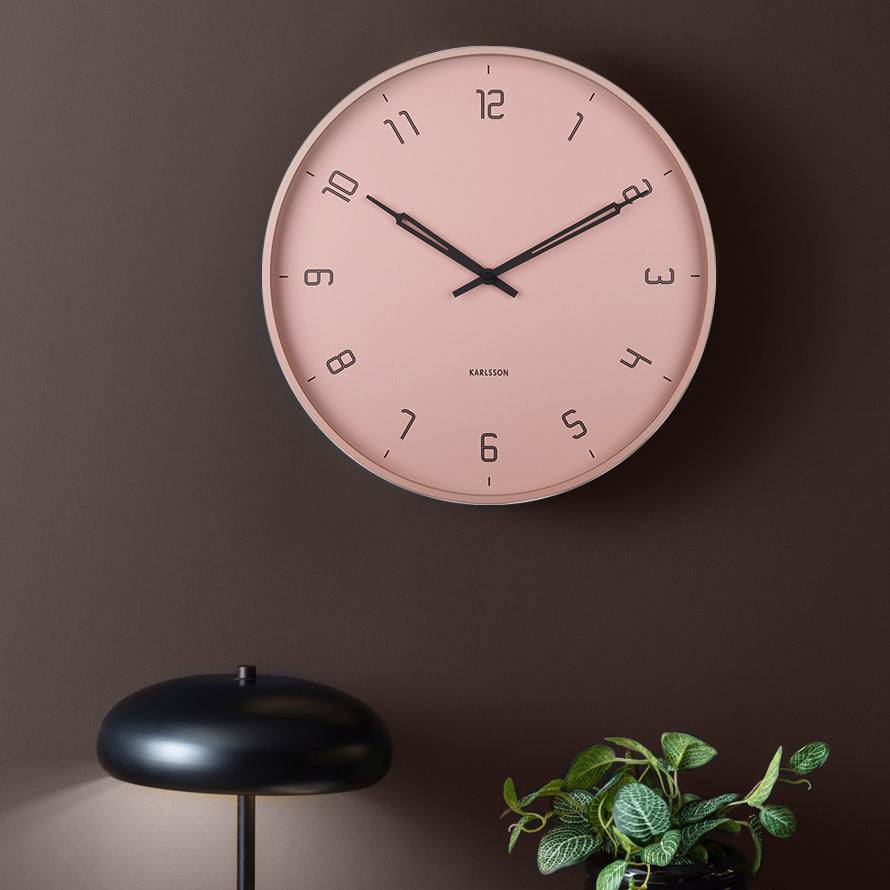 Stark Wall Clock 40cm - Faded Pink - Image 5
