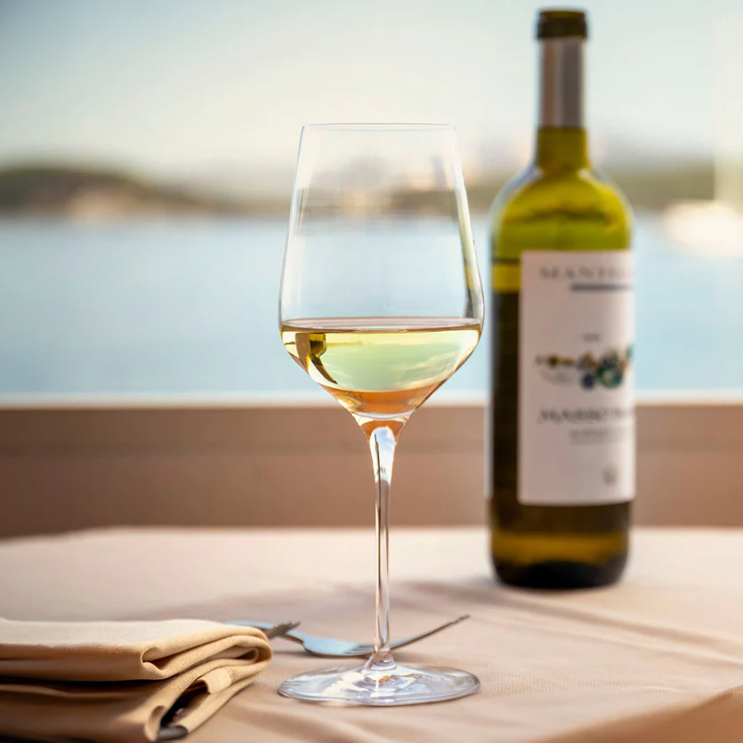 Starlight White Wine Glasses 410ml, Set of 2 - Image 2