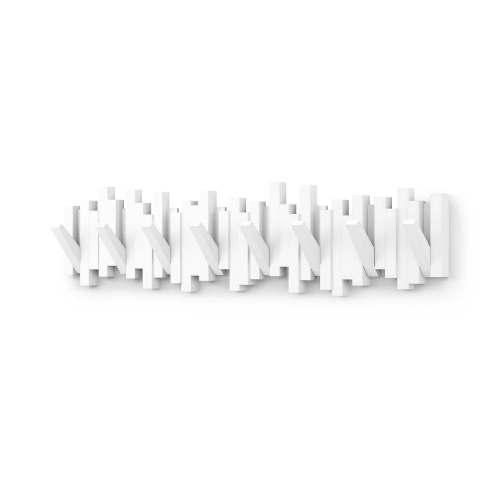 Sticks 8 Flip-Down Hooks - White - Image 3