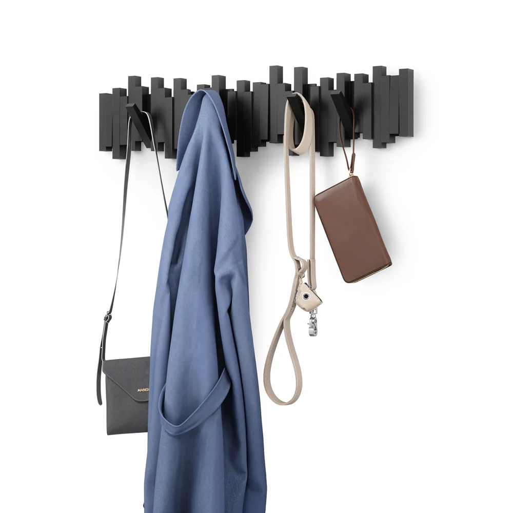 Sticks 8 Flip-Down Hooks - Black - Image 5