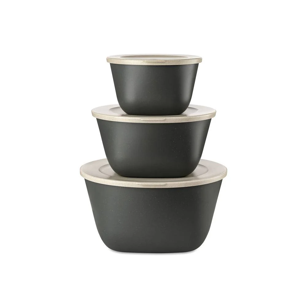 Stockholm 3-Piece Storage Box Set - Ash Grey - Image 3