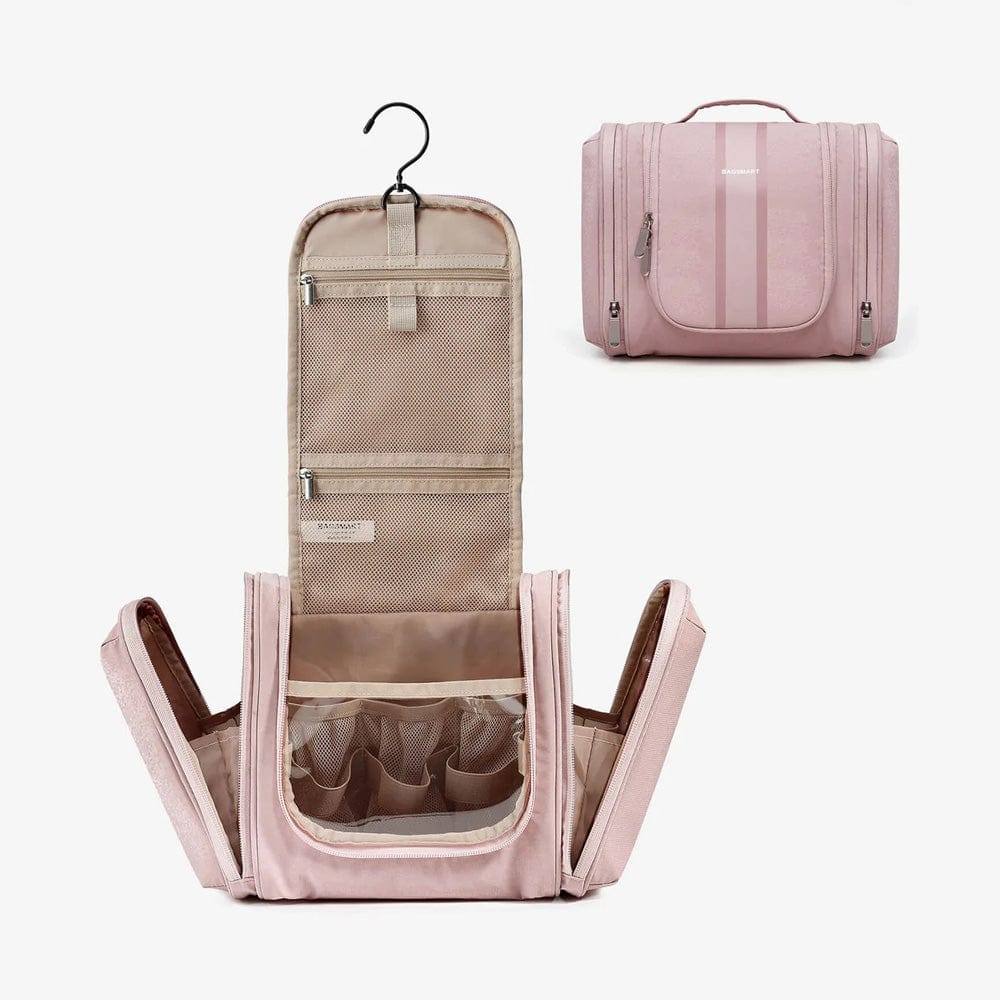 Stripe Hanging Toiletry Bag Medium - Pink - Image 2