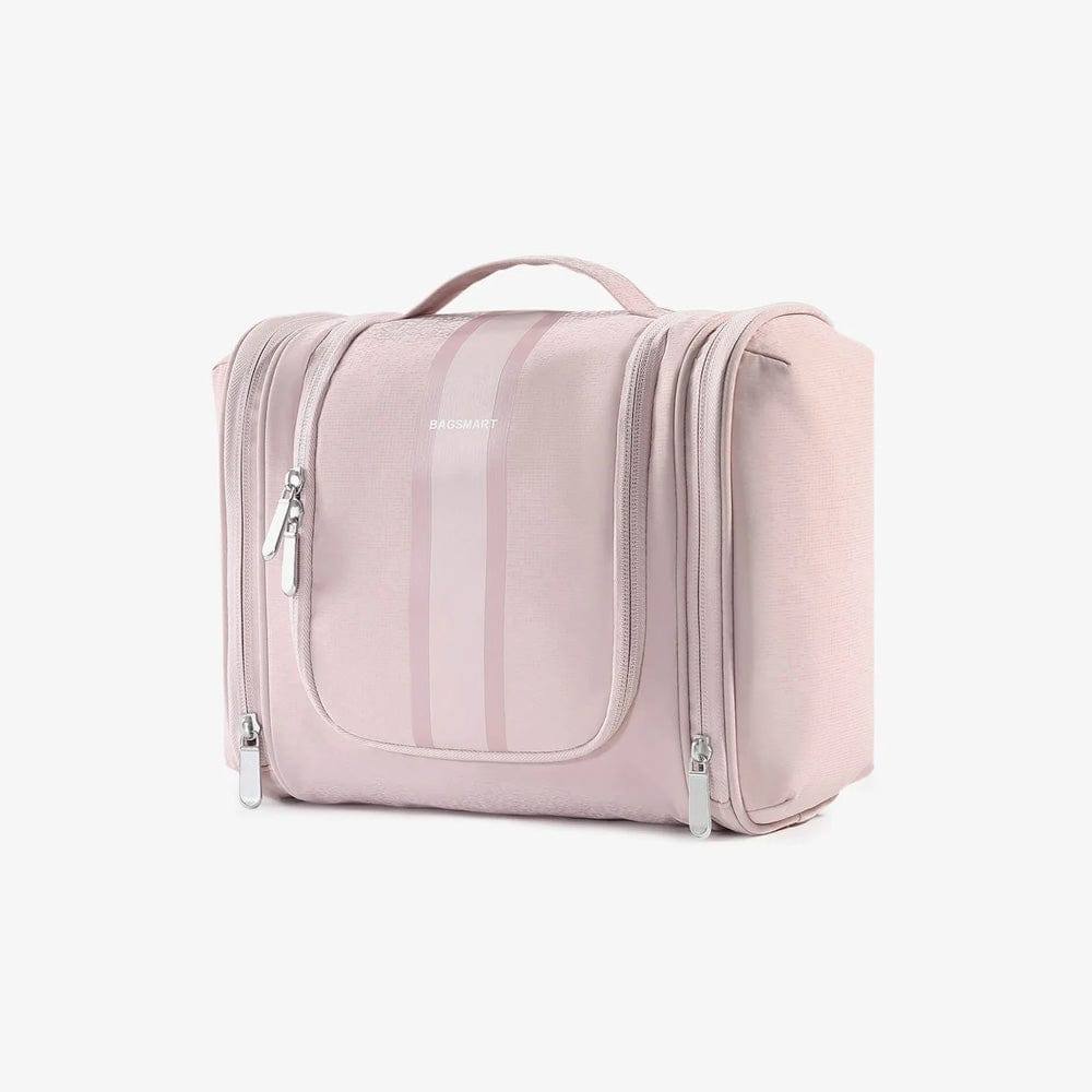 Stripe Hanging Toiletry Bag Medium - Pink - Image 3