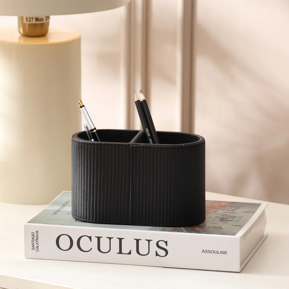 Stripes Duo Organizer - Black