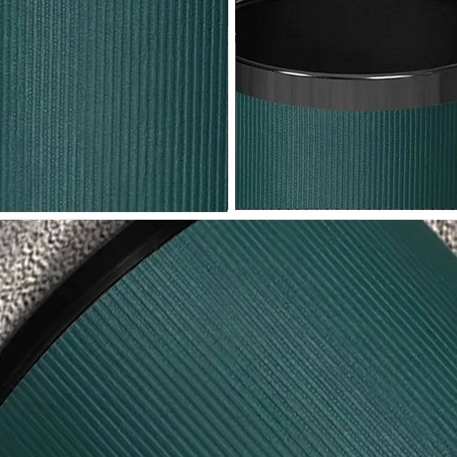 Stripes Waste Bin - Teal & Dark Steel - Image 12