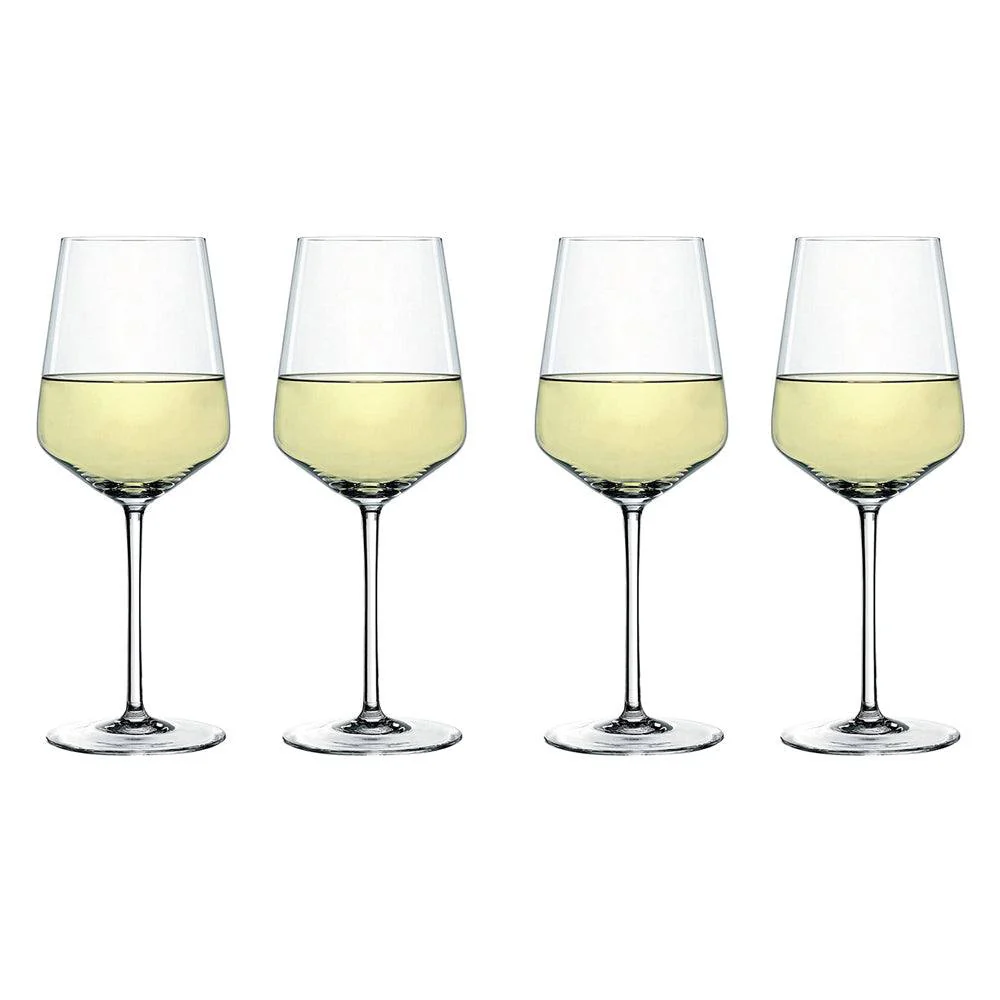 Style White Wine Glasses 440ml, Set of 4 - Image 2