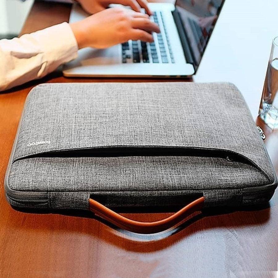 Defender A22 Zipper Briefcase - Grey 15 to 15.6 Inch - Image 10