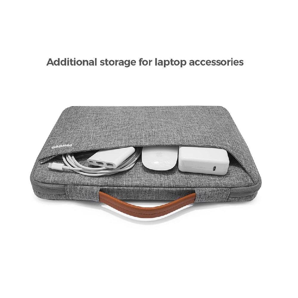 Defender A22 Zipper Briefcase - Grey 15 to 15.6 Inch - Image 8