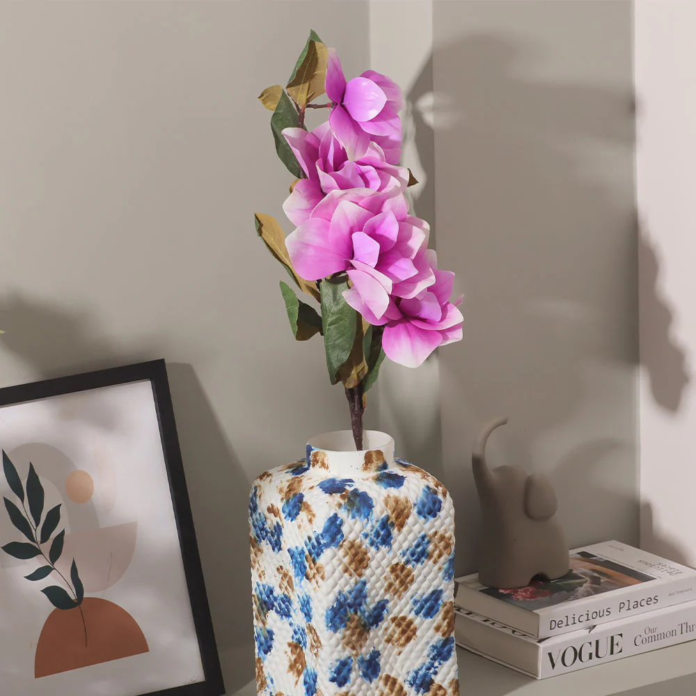 Sweetbay Magnolia Faux Stem - Purple - Image 3