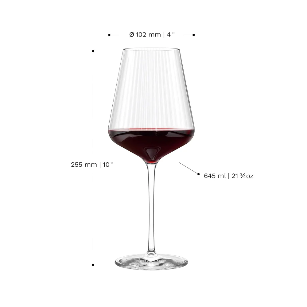 Symphony Bordeaux Glasses 645ml, Set of 2 - Image 7