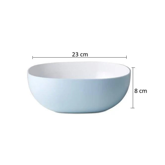 Synthesis Serving Bowl Large - Nordic Blue - Image 4