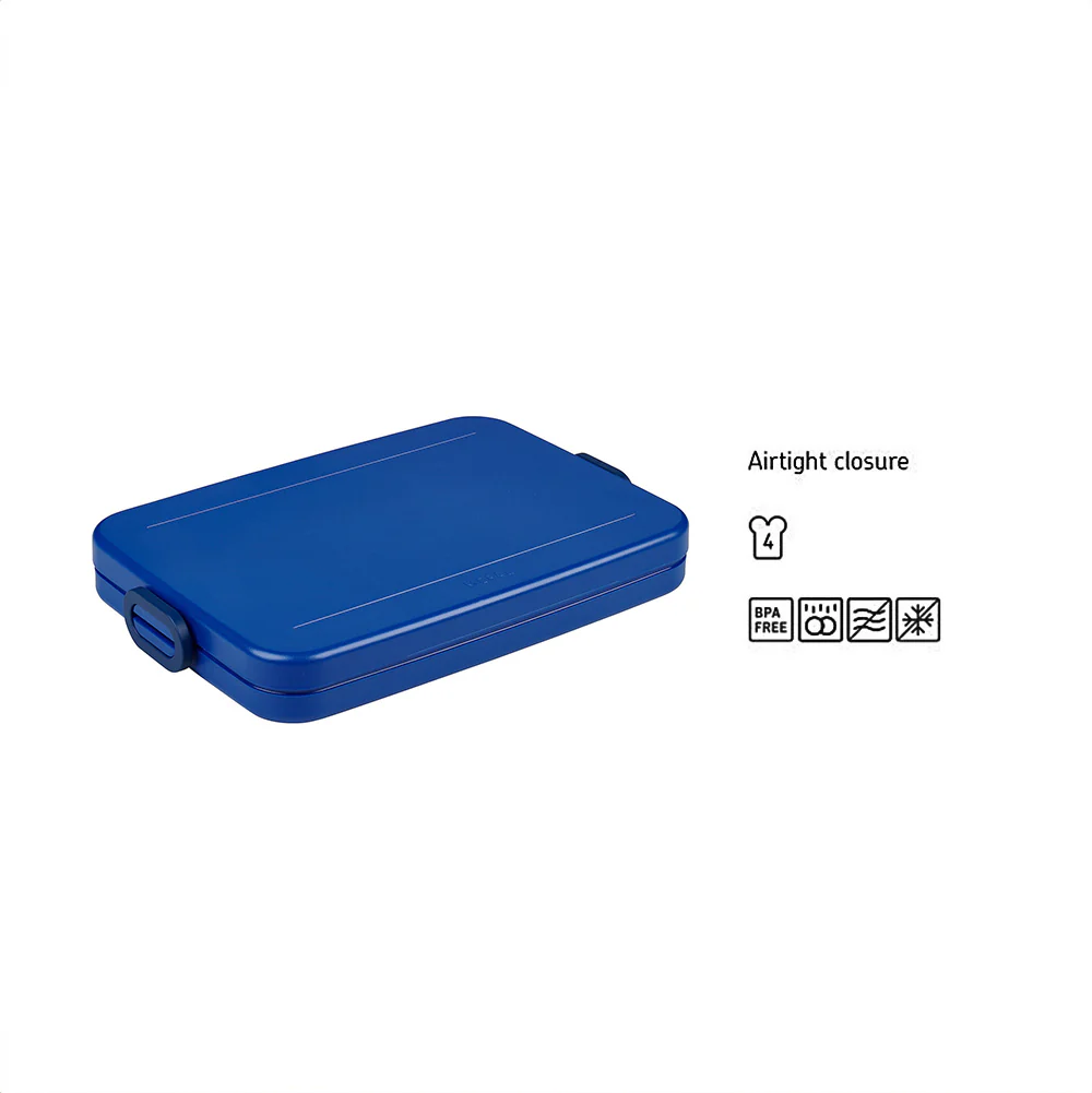 Take A Break Lunch Box Flat - Vivid Blue - Image 5