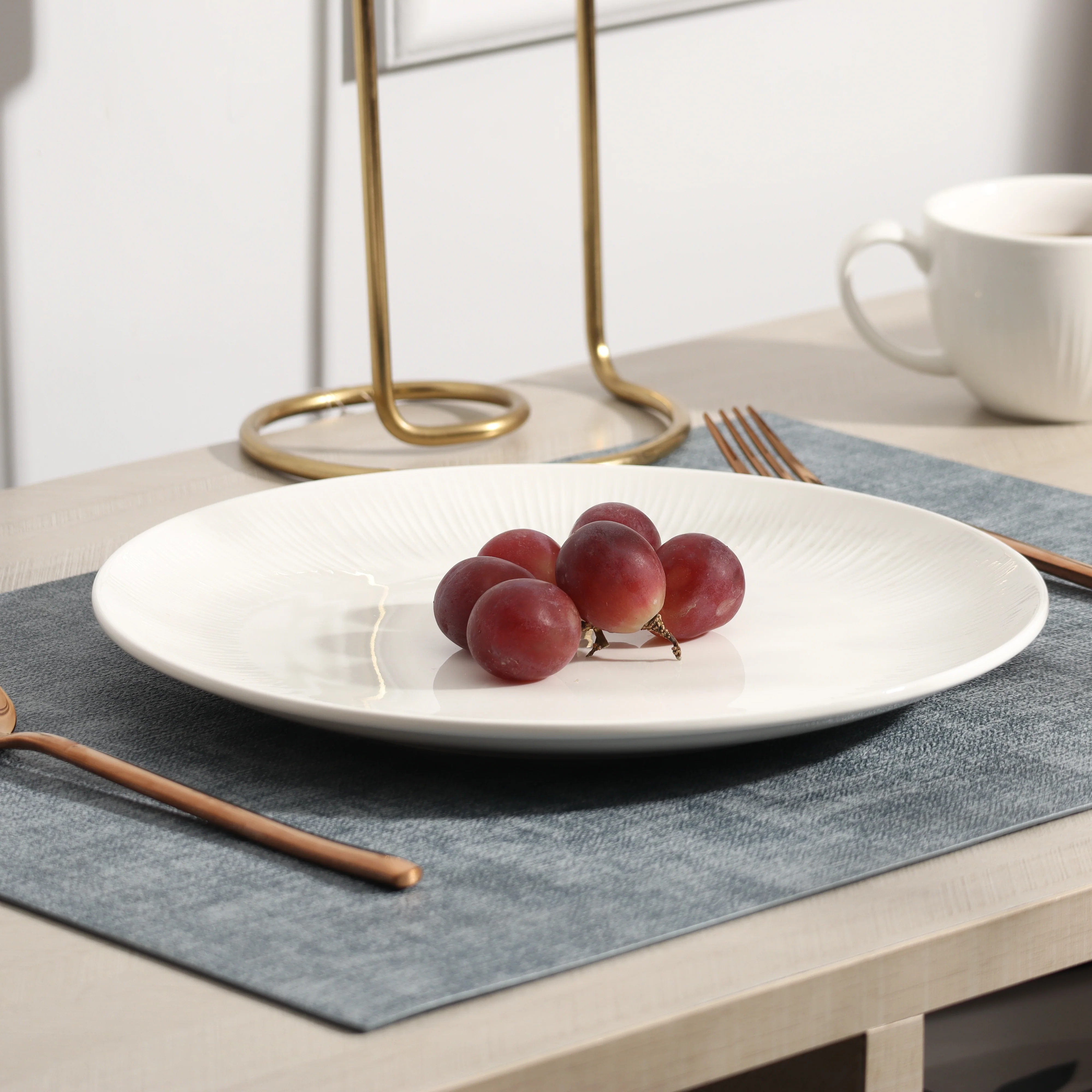 Talia Dinner Plate - Ivory - Image 2