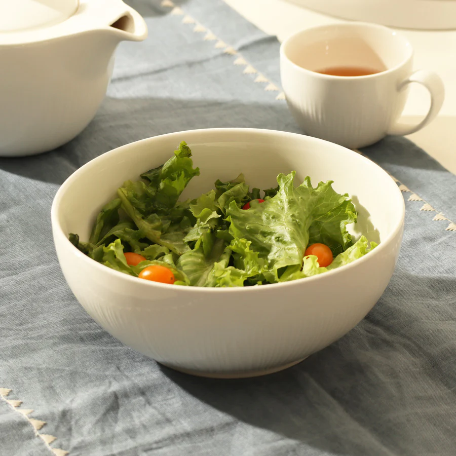 Talia Large Bowl - Ivory - Image 2
