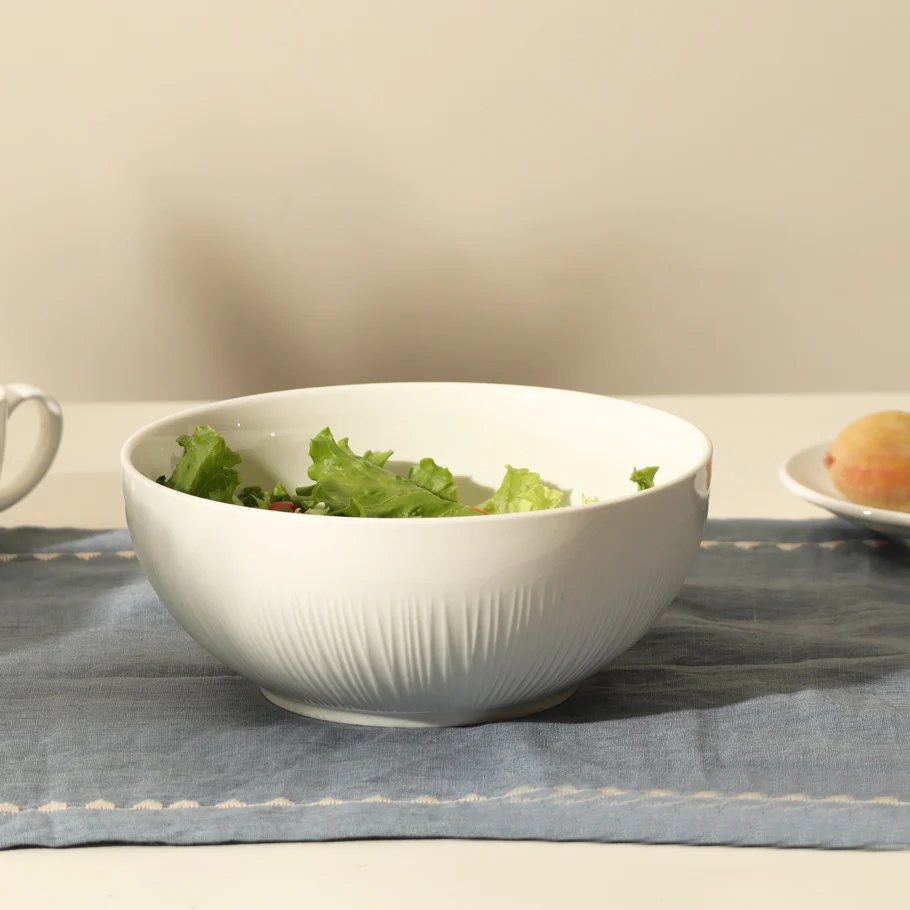 Talia Large Bowl - Ivory - Image 6