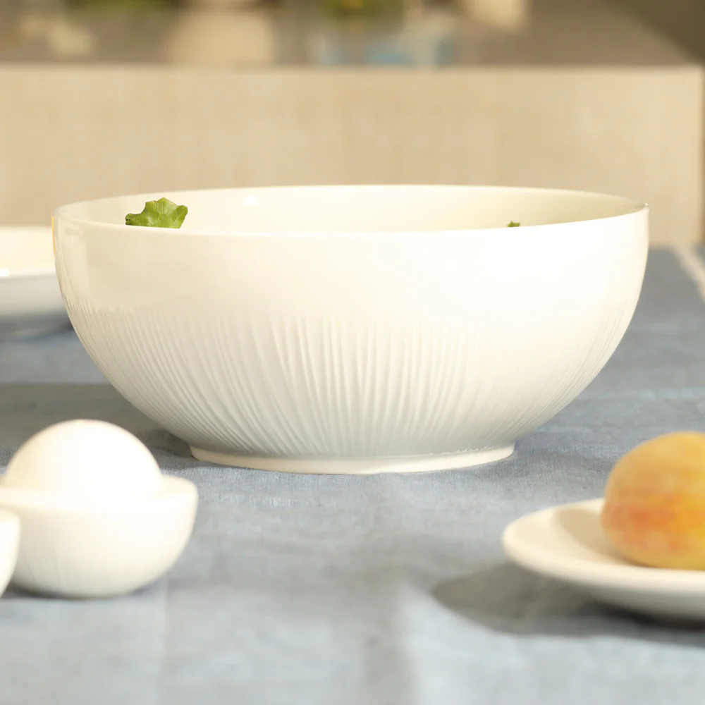 Talia Large Bowl - Ivory - Image 7