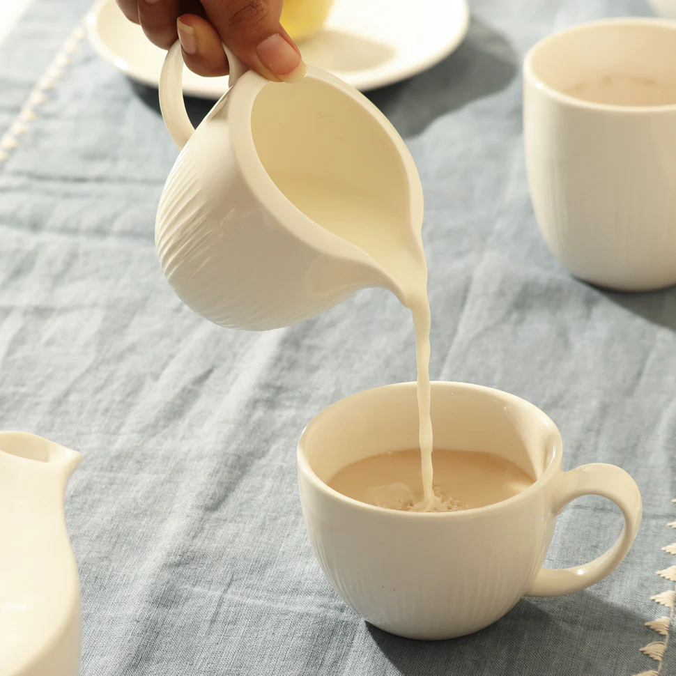 Talia Milk Jug - Ivory - Image 2