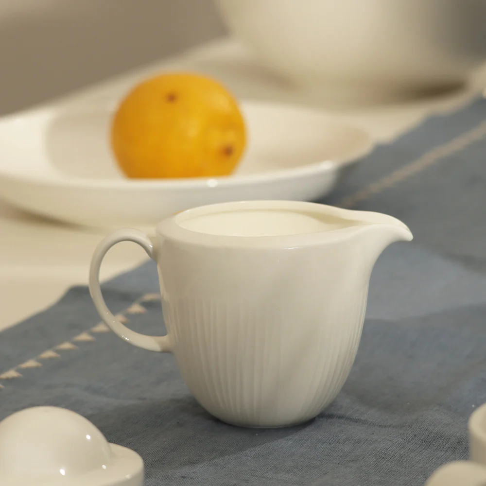 Talia Milk Jug - Ivory - Image 6