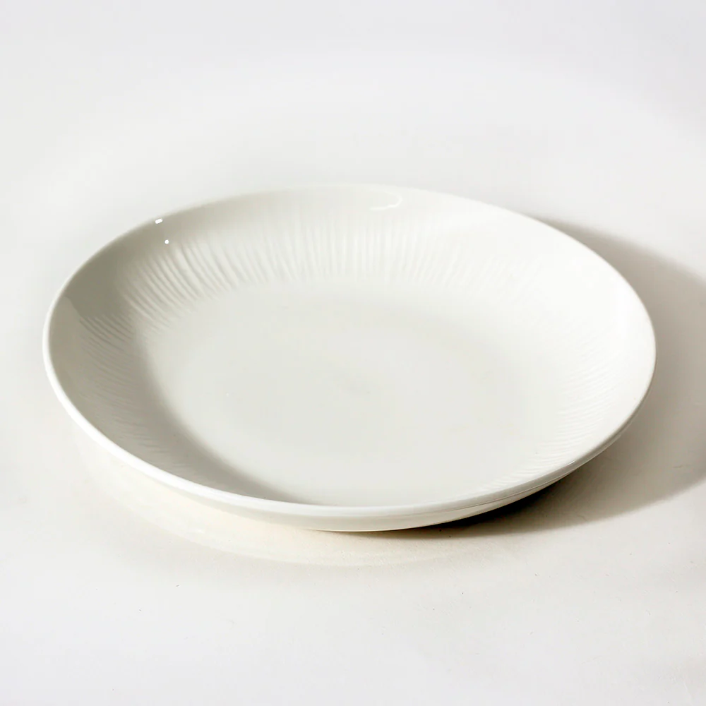 Talia Pasta Plate - Ivory - Image 3