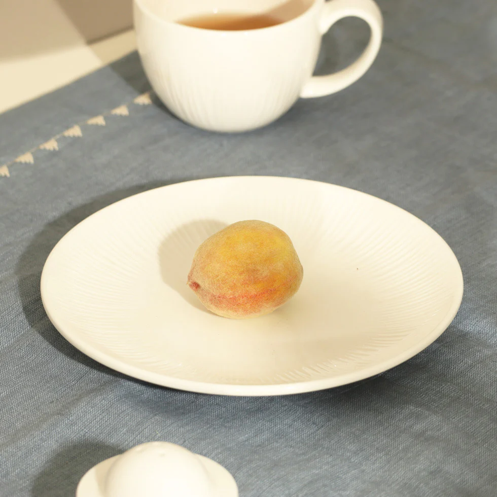 Talia Quarter Plate - Ivory - Image 6