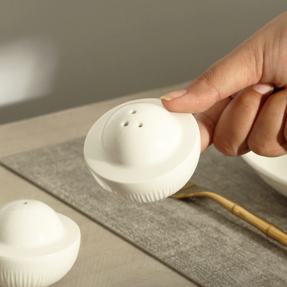 Talia Salt Shaker - Ivory