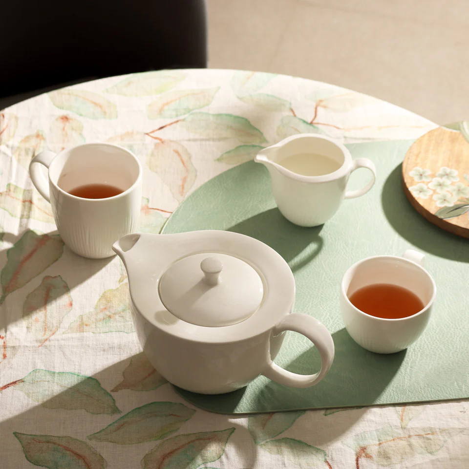 Talia Tea Pot - Ivory - Image 5