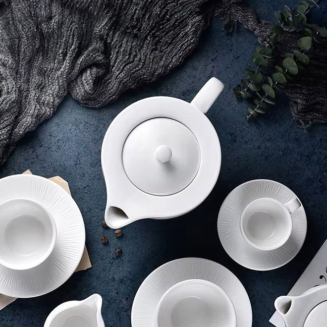 Talia Tea Pot - Ivory - Image 8