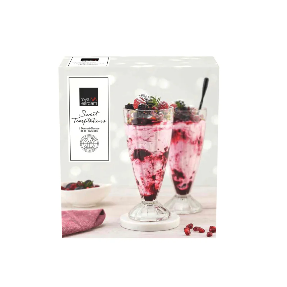 Temptations Dessert Glasses Tall 350ml, Set of 2 - Image 3
