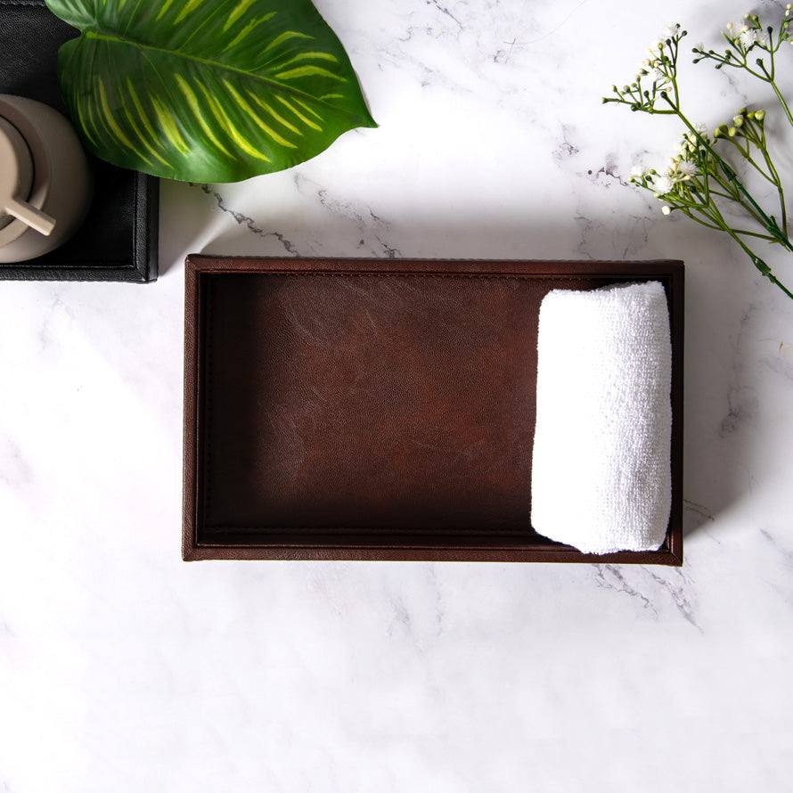 Savoy Small Tray - Brown - Image 4