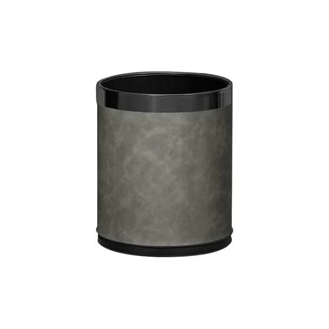 Textured Waste Bin 10L - Grey & Dark Steel - Image 6