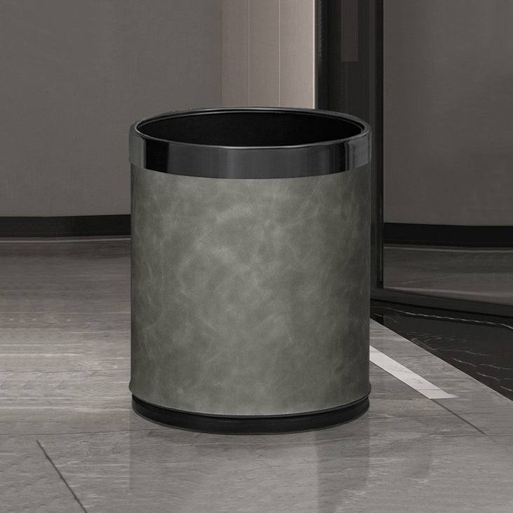 Textured Waste Bin 10L - Grey & Dark Steel - Image 7