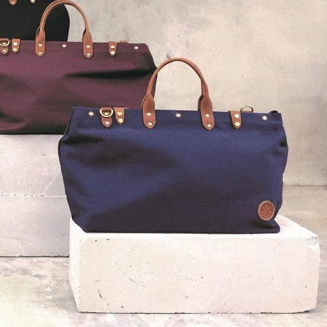 The Daily Duffel - Navy Blue Canvas
