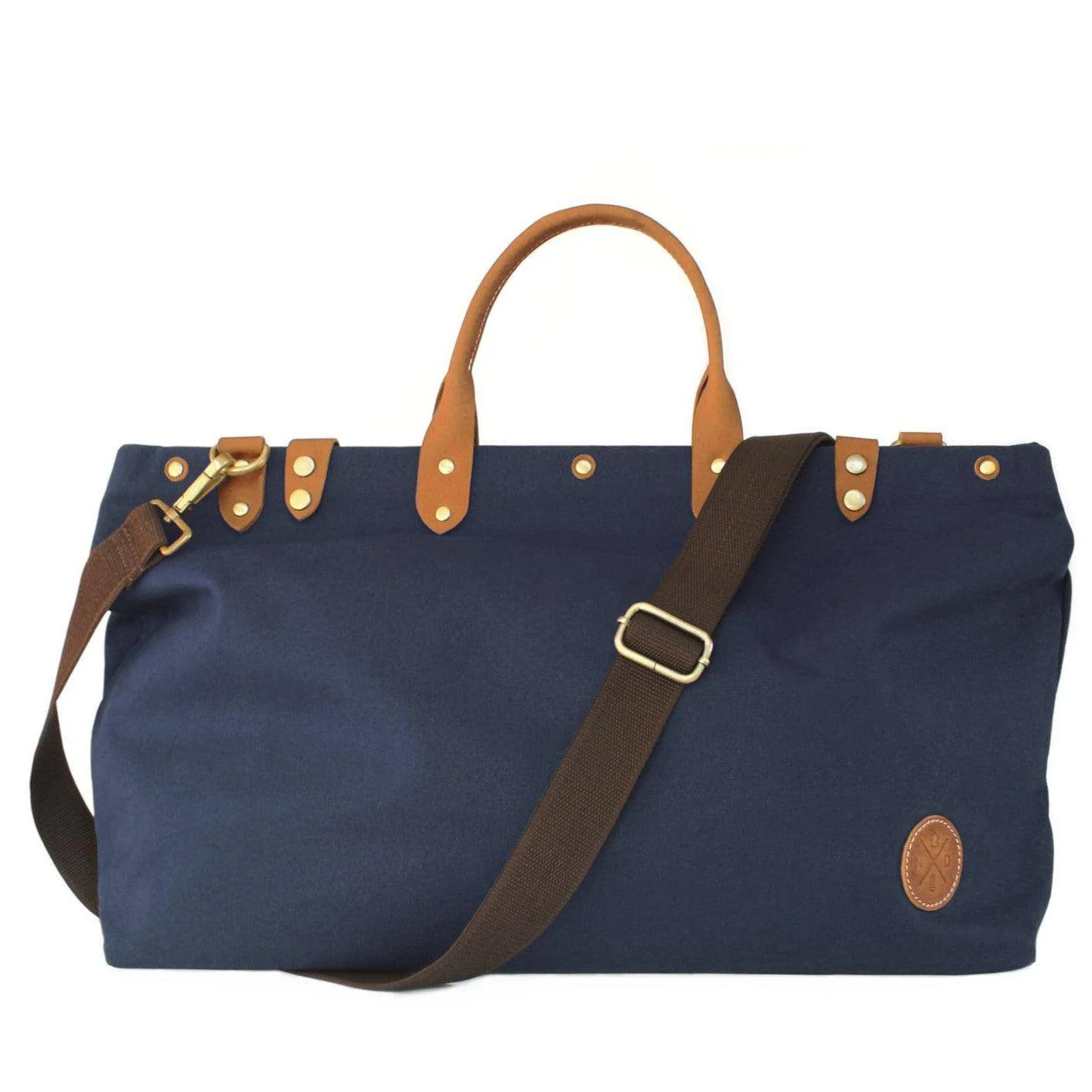 The Daily Duffel - Navy Blue Canvas - Image 4