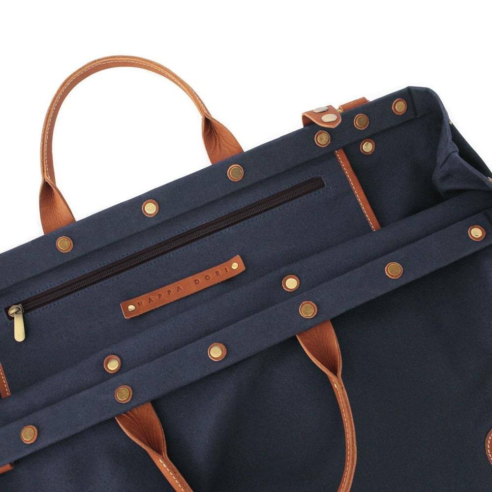 The Daily Duffel - Navy Blue Canvas - Image 5