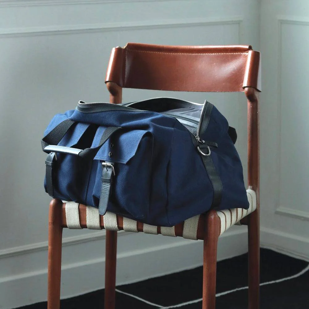 The Hitchhiker Duffel Bag - Navy Blue - Image 6