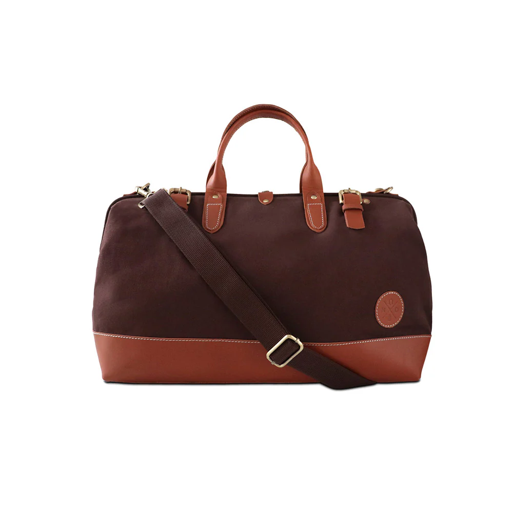 The Weekender Duffel - Brown Canvas - Image 5