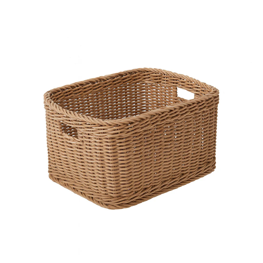 Theo Rectangular Storage Basket - Khaki - Image 5