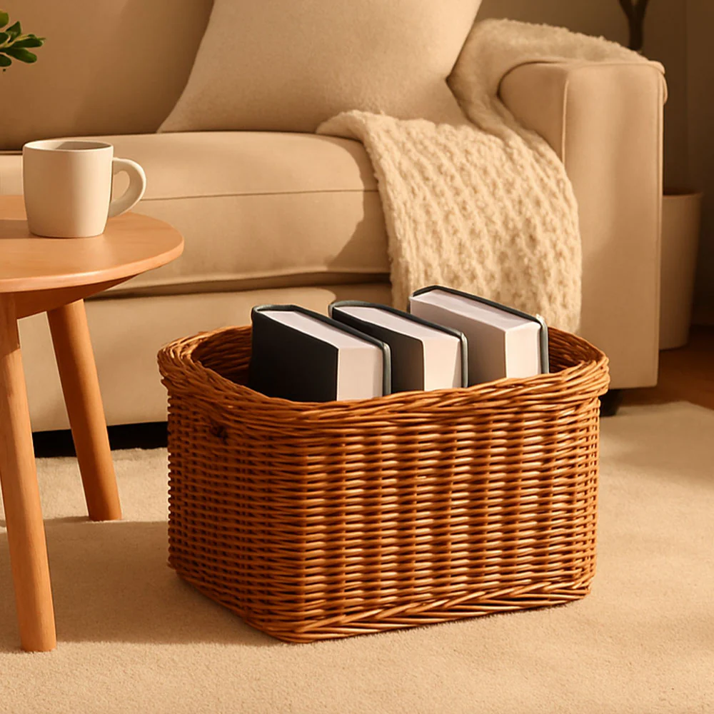 Theo Storage Basket - Khaki - Image 5