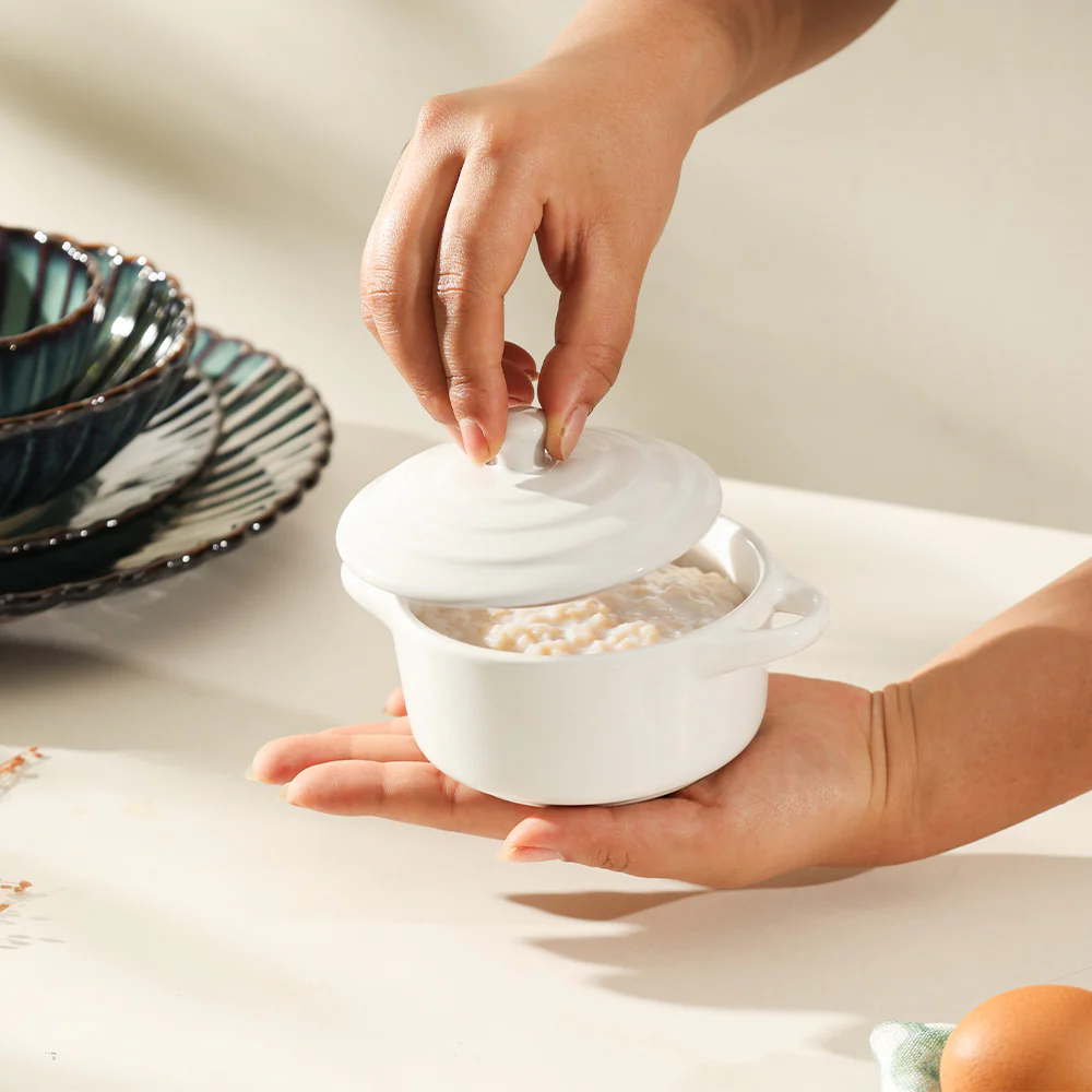 Therma Ceramic Serving Pot Mini - White - Image 5