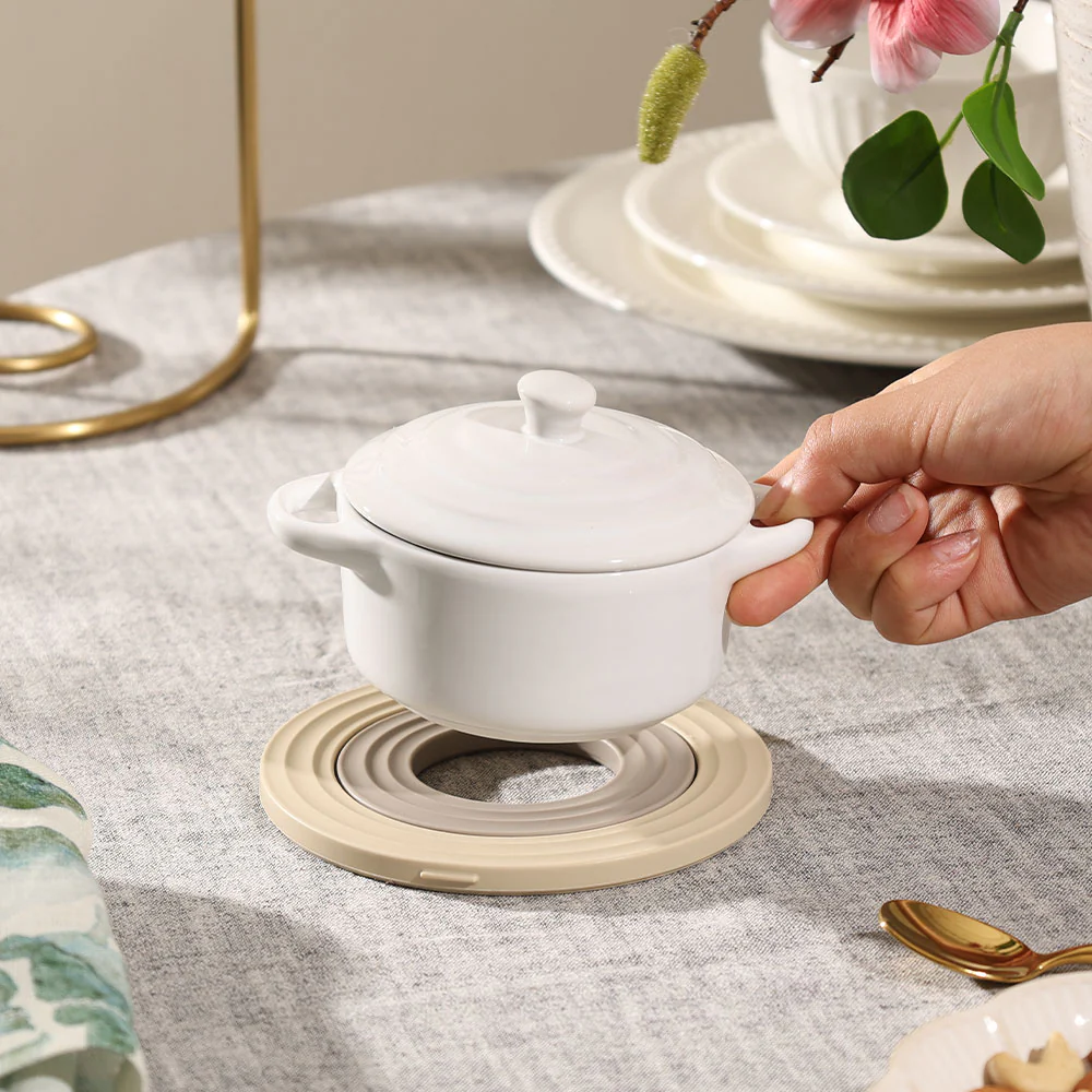 Therma Ceramic Serving Pot Small - White - Image 5